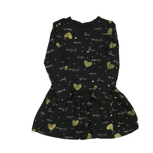 BCB Girls Girls Black | Gold Dress size: 4-5T